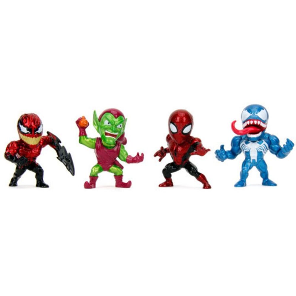 Jada Toys - Marvel - MetalFigs - 2.5" Diecast Spider-Man Figure 4-Pack
